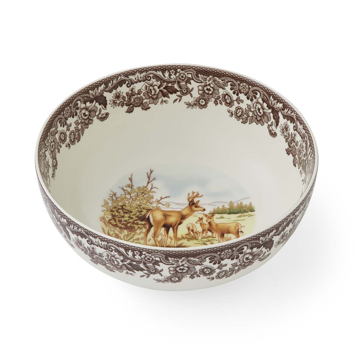 Woodland Salad Bowl, Mule Deer image number null